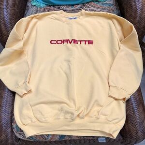 Hanes printpro men’s Corvette sweatshirt. EUC